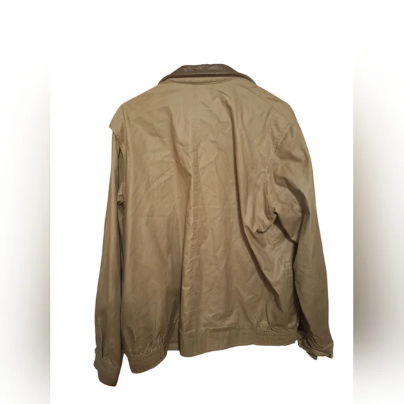 Burberrys England Vintage Full Zip Men's Bomber Style Jacket Preppy Old Money - Picture 2 of 14